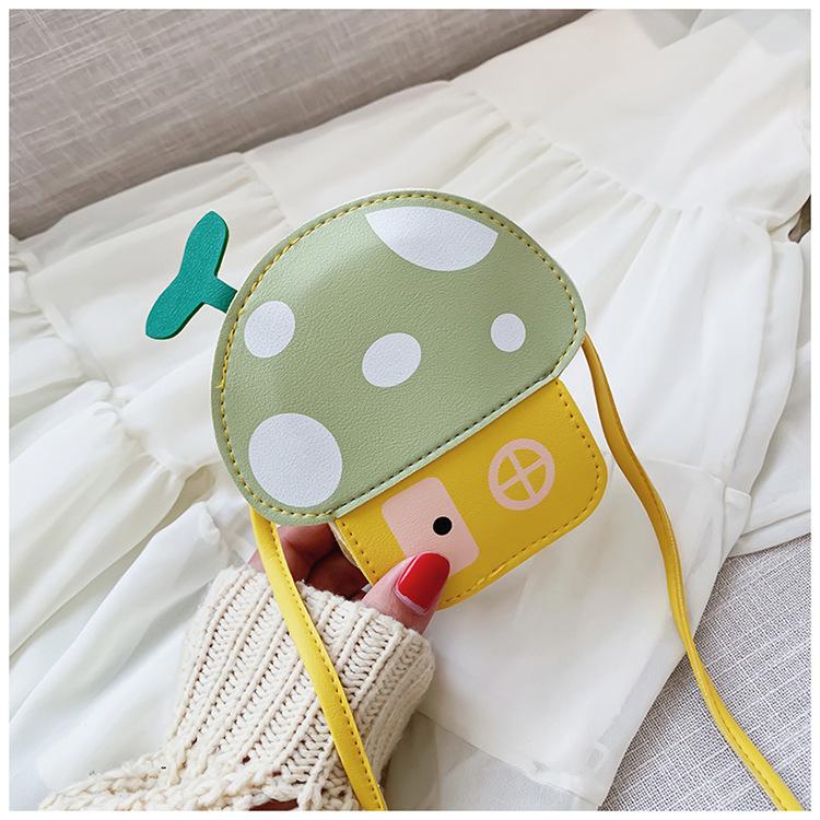 

Сумка-мессенджер для девочек, симпатичная детская сумка-грибок, корейская версия модной детской сумки-мессенджера, сумка для детских аксессуаров