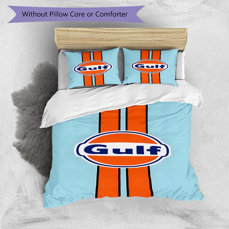 3pcs Football Team (9) Design Cover Set - HD Printed Bedding with 1 Cover and 2 Pillowcases - Perfect for Home and Dorm Decor