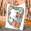 Simon's Cat Flanelldecke Weich Warm Ganzjahresdecke, Design für Camping, Autoreisen, Wandern Sofa, Bett, Büro Perfektes Geschenk für Partys