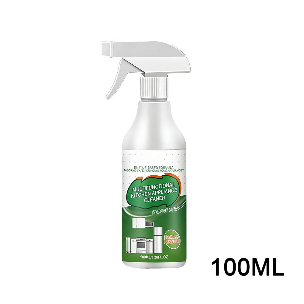 100ml Kitchen Cleaner Oil Stain Cleaning Spray Reduce Odor Restore Surface Smoothness Freshing Multi Functional Degreaser single attribute