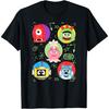 Colorful Friends with Doodles TV Show T-Shirt