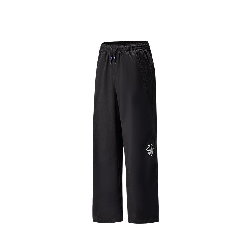 Anta Basketball Series Loose Comfortable Embroidered Simple Versatile Casual Pants Unisex bottoms 172641501-1