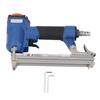 Pneumatic Brad Nailer Ergonomic Design High Efficiency 100pcs Capacity 10 22mm Air Nail Gun