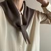 British Korean Triangle Scarf  Niche Wool  Triangular Scarf Women Headscarf Knitted Scarf Multi-functional Warm Knitted Scarf