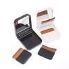 Portable Traceless Soft Flat Foundation Brush Set Ultra-Thin With Built-In Mirror One-Character Design Flawless Base Makeup