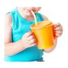 Agafura Baby Magic Straw Cup 300ml, 1 Pack, Orange