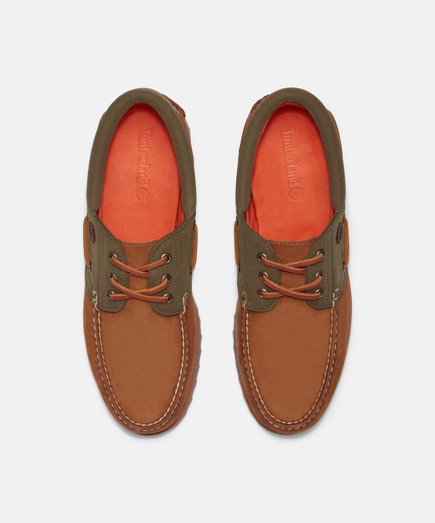 Timberland (Men'S) Authentic Boat Shoes - Medium Brown Nubuck / A6Dxw-Em5