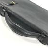 HERMES vintage Serviette Tote Bag Document Handbag Business bag Leather Black