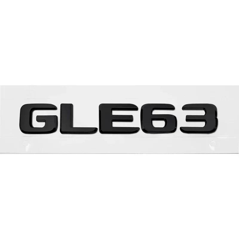 ABS 3D Letter Trunk Emblem Car Rear Tail Decal Badge for Mercedes Benz GLE53 GLE63 GLE300 GLE320 GLE350 GLE500 GLE550