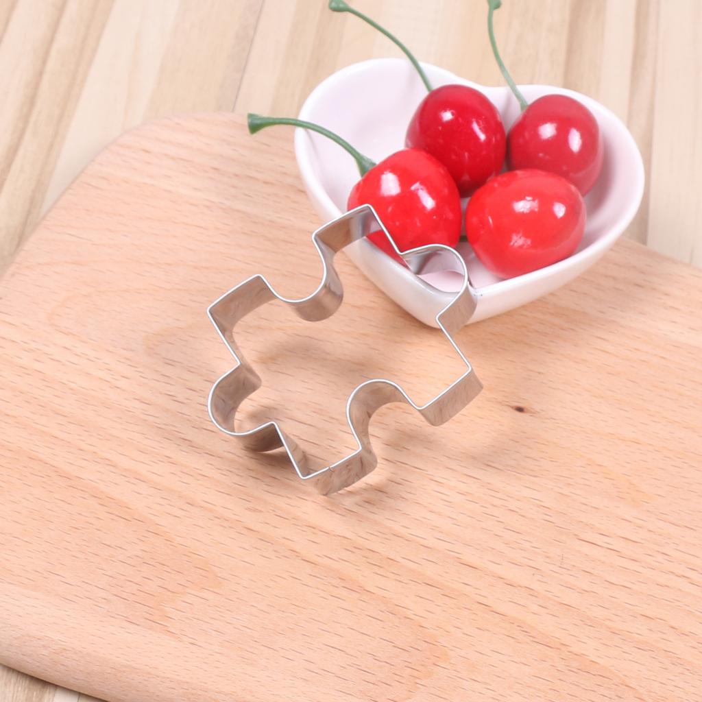 1PC Stainless Steel Biscuit Mold Multi-size Baking Tool Fondant Mold