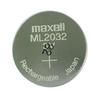 Maxell ML2032 3V Rechargeable Button Battery, Replaces LIR2032/CR2032