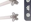 Ensemble d'Outils de Pointillage Floral de Fleurs Stylo de Peinture à Points Outil de Gaufrage Stylo Tampon Artistique DIY Graffitis Fleurs Papillons Motif Lune
