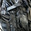 Steampunk Herren Gothic Trenchcoat Lederjacke Punk Style Biker Jacke Herbst Winter Motorradjacke