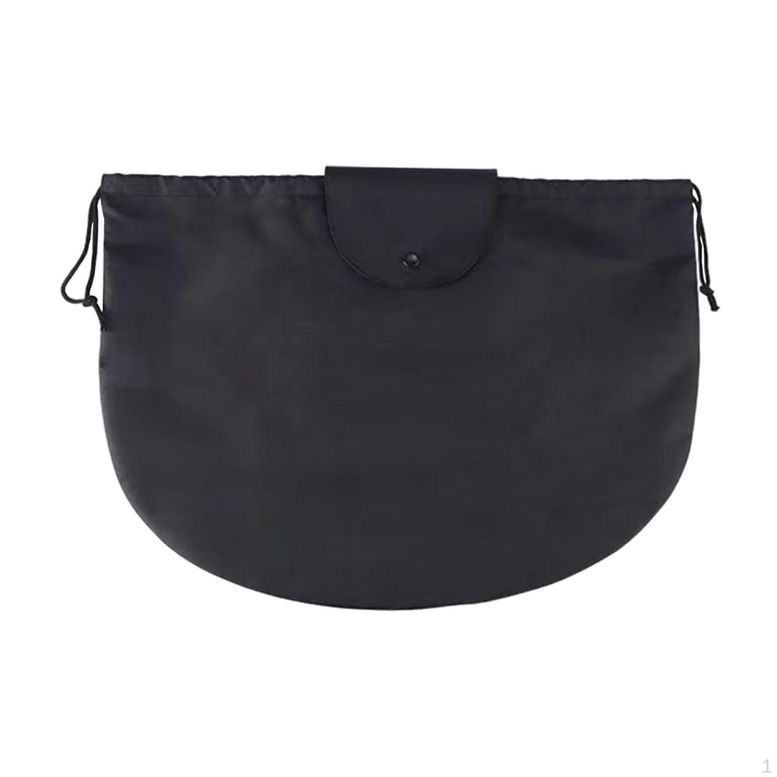 Helmet Bag Carrying Drawstring Closure Sports Balls Portable Lightweight Large Capacity Round L