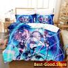 New THE iDOLM@STER Cinderella Girls Starlight Stage Bedding Set Cartoon Anime three-piece set Adult Kid Bedroom Duvetcover Sets