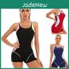 Women Onepiece Sport Monokinis Swimsuit New Female Anthletic Open Back Fitness New Summer Beach Swimwear Plus Size Xxxl