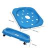 Propane Tank Stand Rotatable Gas Cylinder Base Brake Wheels Movable Outdoor Gas Tank Holder Plant Pot Tray Cylinder Holder