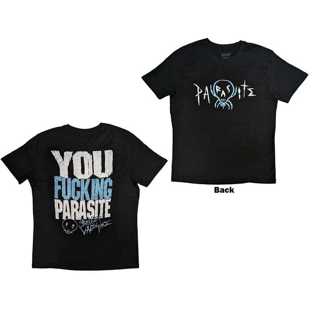 Bullet For My Valentine Unisex T-Shirt: Parasite (Back Print) (Large) 4XL