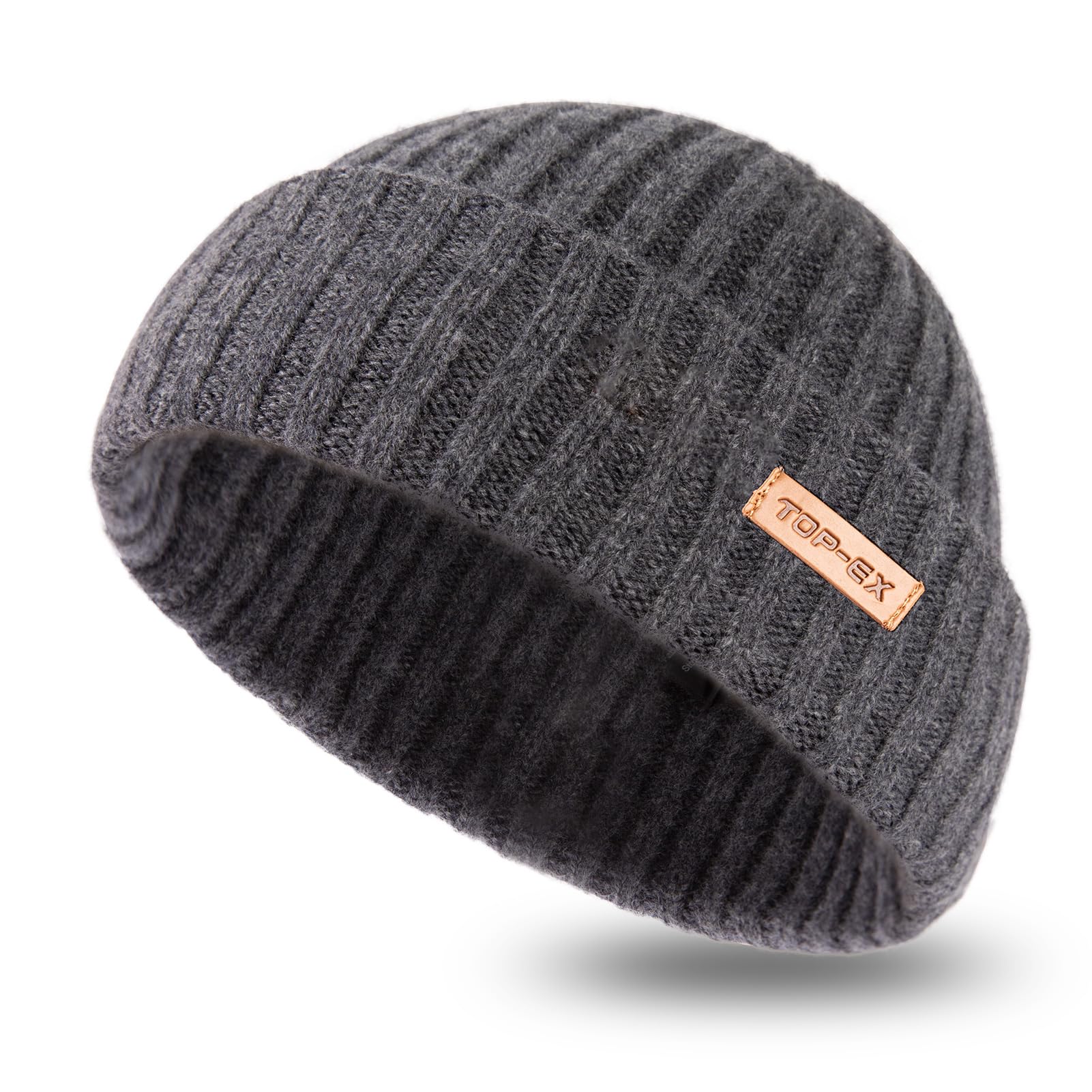 

and Knit Merino Watch Skull Outdoor [TOP-EX] Men s Women s Hat, Wool, Cap, Cap, Warm, Autumn/Winter, Commuting, (XL/XXL Size, Gray)