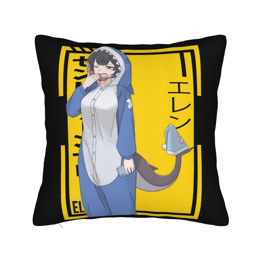 Zenless Zone Zero Cute Belle Pillowcase Printed Polyester Cushion Cover Decor Throw Pillow Case Cover Home Square 45*45Cm