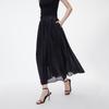 Giovanni Valentino High-Waist A-Line Midi Skirt