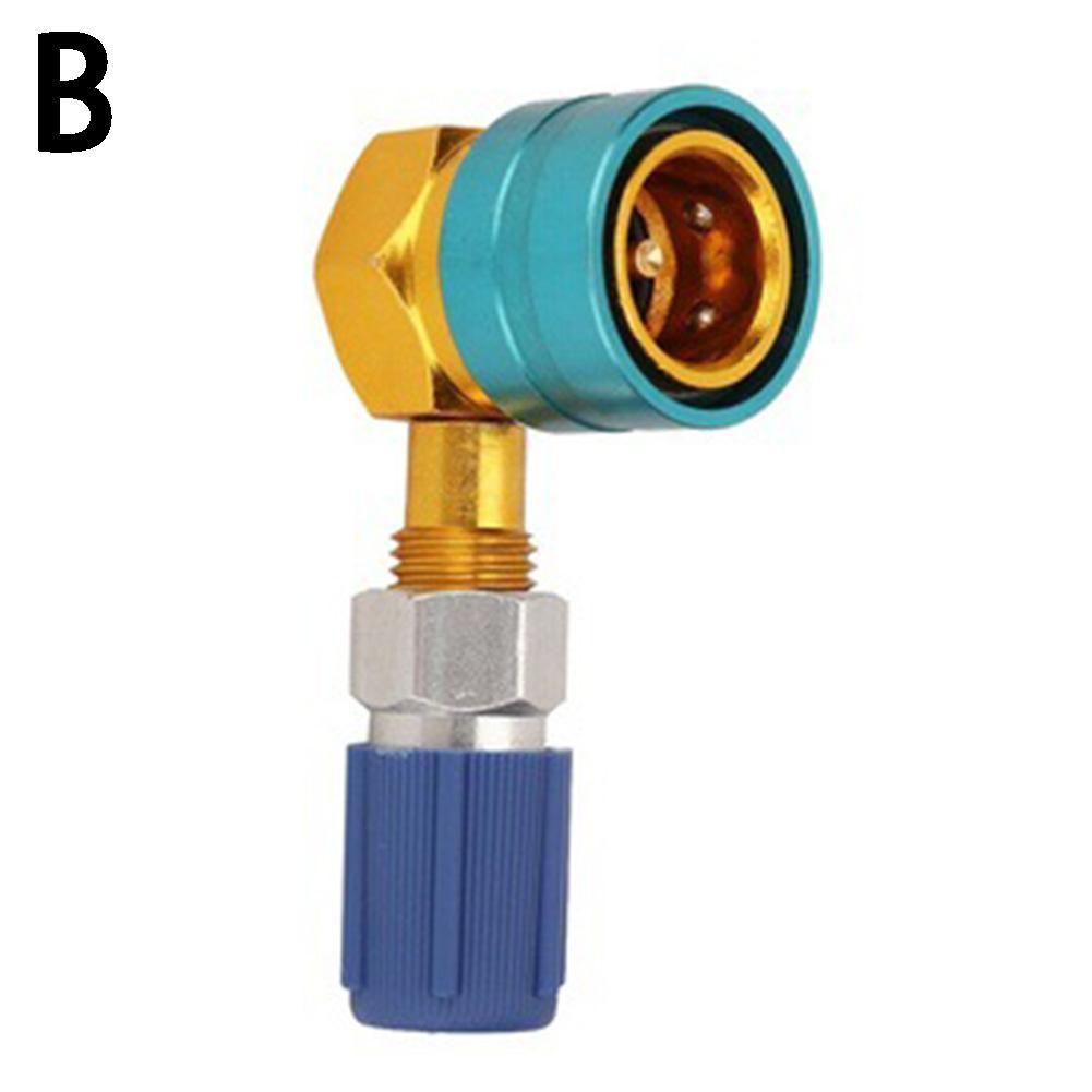 Adapter Quick Fitting Coupler For R134A To R1234YF High Low Side Adapter Fitting Connector Car Airconditioning Fitting Car Tools
