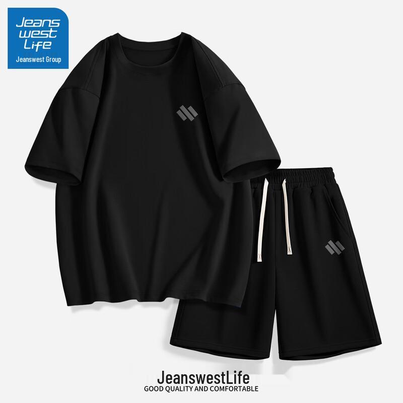 Jeanswest Men's Summer T-Shirt & Shorts Set