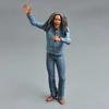 In Stock Spot Reggae Music Pioneer Fashion Figurine Figurine Model Trendy Desktop Ornament A Favorite Item For Fans Holiday Gift