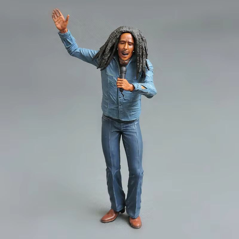 In Stock Spot Reggae Music Pioneer Fashion Figurine Figurine Model Trendy Desktop Ornament A Favorite Item For Fans Holiday Gift