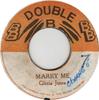 7inch Single GLORIA JONES Marry Me NONE Double B 1973 Jamaica Reggae Ska Dub Gebruikt