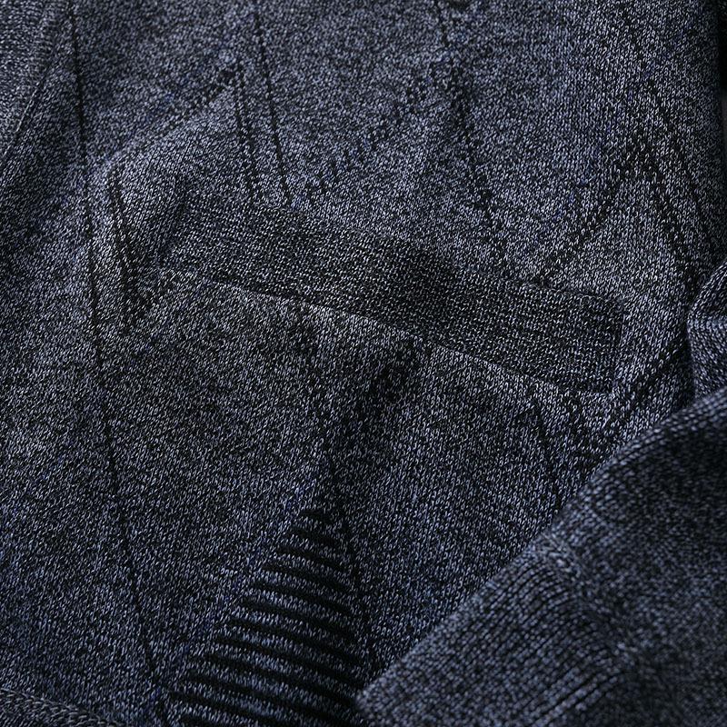 Men S V Neck Loose Knit Cardigan Sweater For Middle Aged Dad