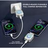 Smart Auto Stop Charging Adapter with Protective Memory Silicone Padding 140w Fast Charging Station Battery Protection Adapter