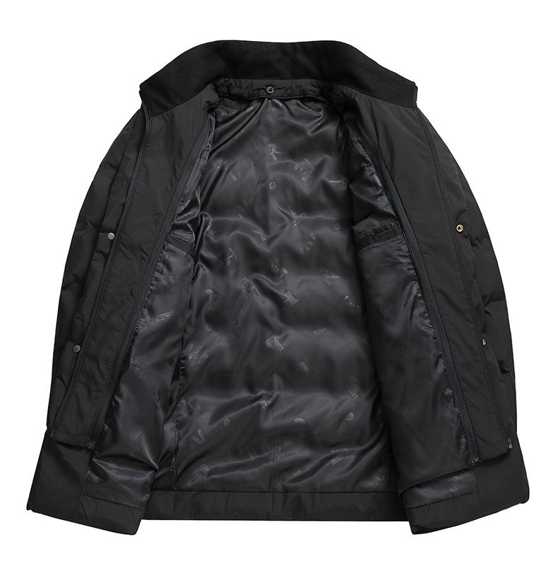 Men's Autumn & Winter Casual Down Suit: Trendy, Versatile, Warm Business Outerwear