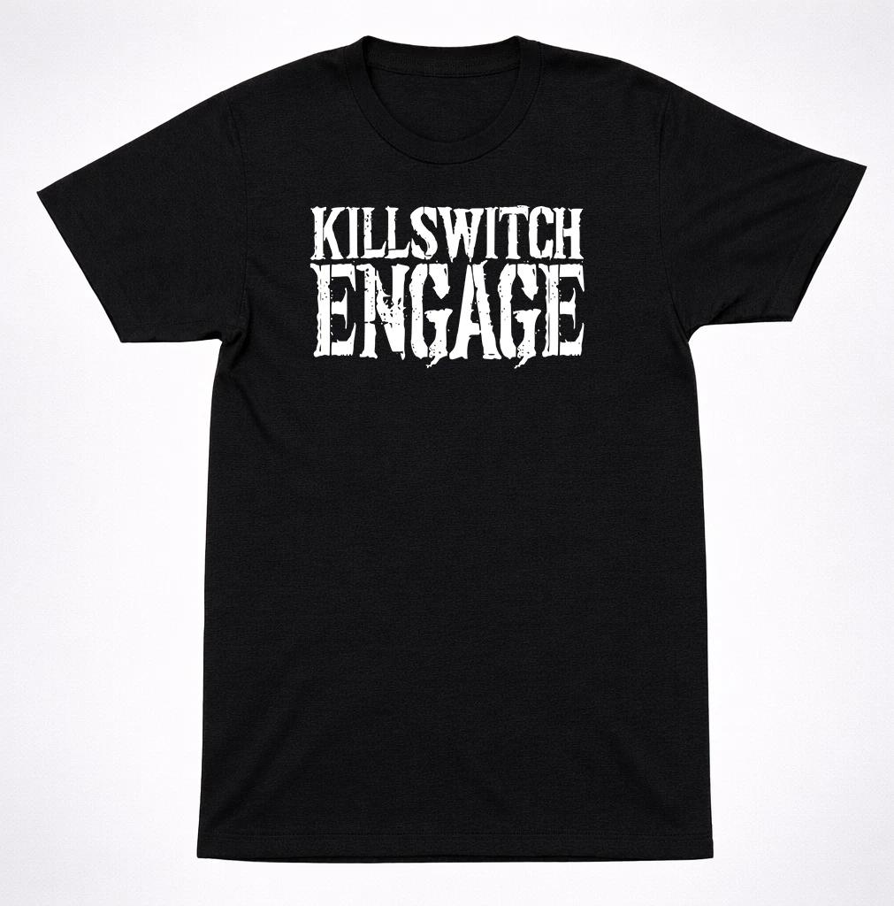 Killswitch Engage Logo T-Shirt – Metalcore Hardcore Scene Band Heavy Music Tee 3XL