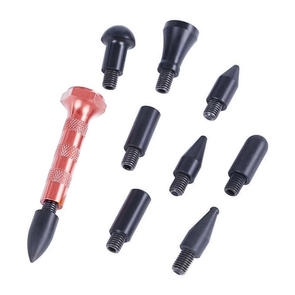 Rubber Hammer Car Dent Repair Tools Metal Tap Down Pen Dent Removal Tools Hail Damage Repair