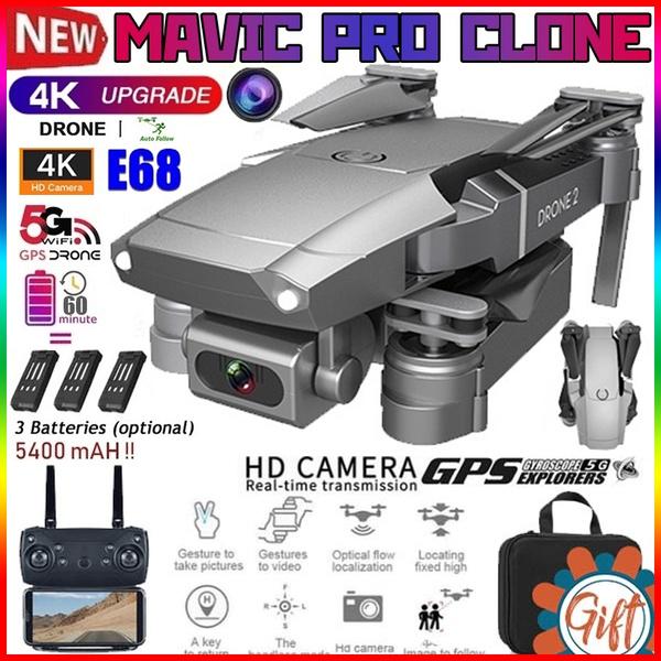 Buy Eachine E68 Performance Drones RC Quadcopters with 5G Wifi FPV 4K ...