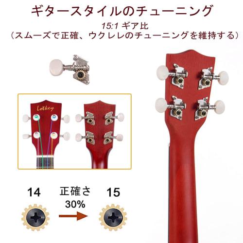 21-inch Basswood Colorful Ukulele Set for Kids, Students, and Beginners (Includes Ukulele Strap, Cloth, Tuner, Bag, and Pick) (Wood Color)