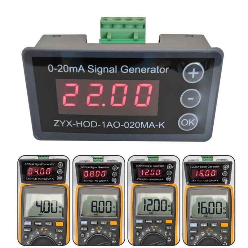Digital 4-20mA 0-10V Voltage Signal Generator 0-20mA Current Transmitters Professional Electronic Measuring Instrument