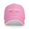 Make America Gay Again Baseball Cap New In The Hat Visor Kids Hat Luxury Unisex Cap FeUnisex Unisex's