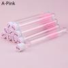 10/20Pc New Reusable Eyebrow Brush for Eyelash Extension Crystal Eyelash Brush Make Up Micro Drill Tube Mascara Stick Applicator