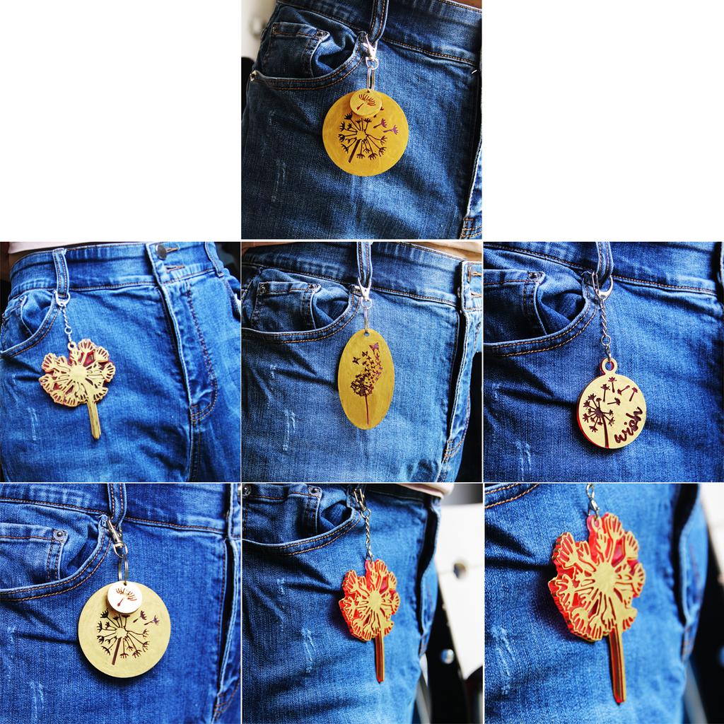 Dandelion Jewelry Charm Resin Mold Soft Silicone Dandelion Pendant Mold Perfect for Hobbyists and DIY Enthusiasts