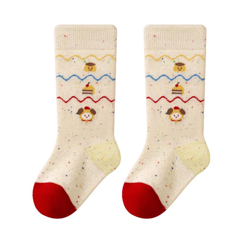 

Зима Осень Милые Мультяшные Детские Девочки Полуноски Полосатые Толстые Теплые Хлопковые Мягкие Уютные Носки для Девочек L