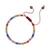 Natural Stone Spacer Colorful Bracelet Exquisite Energy Stone Inspirational Crystal Stone Bracelet Gift