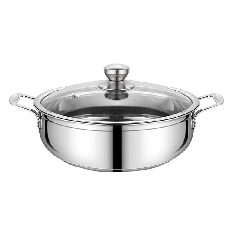 Shangheng 30cm Universal Stainless Steel Hot Pot with Thickened Base