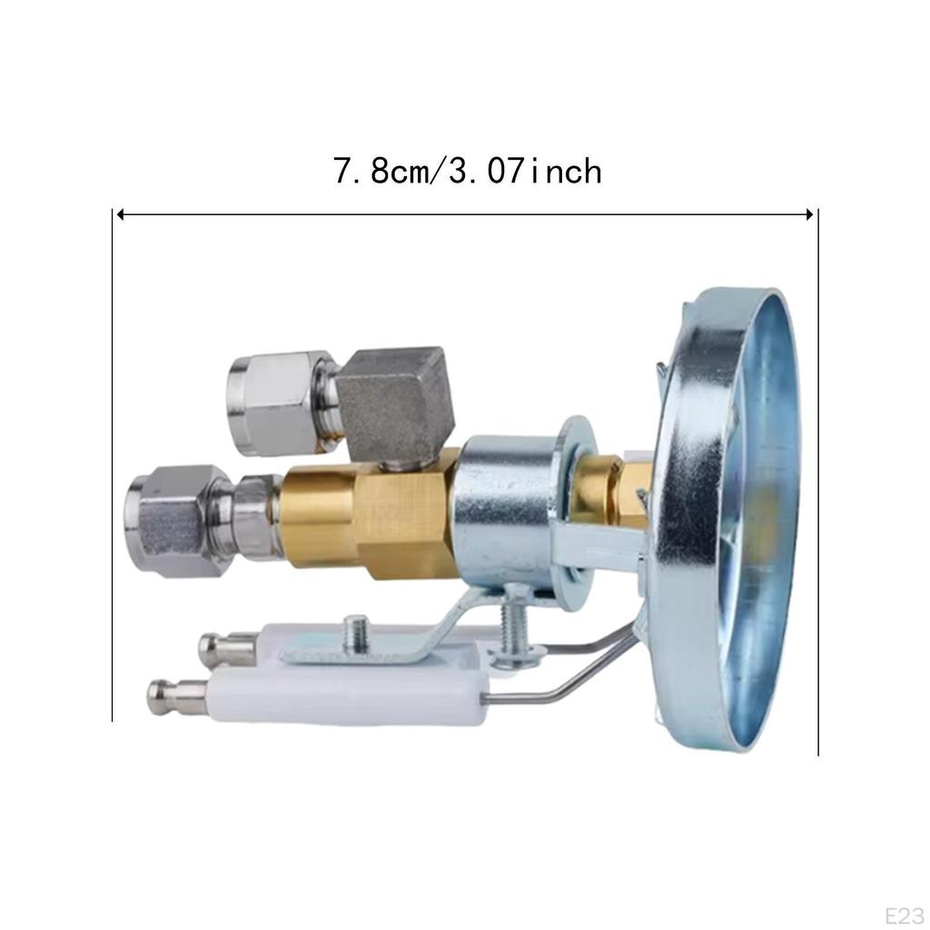 Tryska hořáku na odpadní olej Vzduchová atomizace Kovové těžké příslušenství Plný kužel