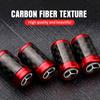 4Pcs Car Accessories Carbon Fiber Wheel Tire Valve Caps Stem Case For Mercedes-Benz Maybach E-Class C-Class S-Class S450 S560