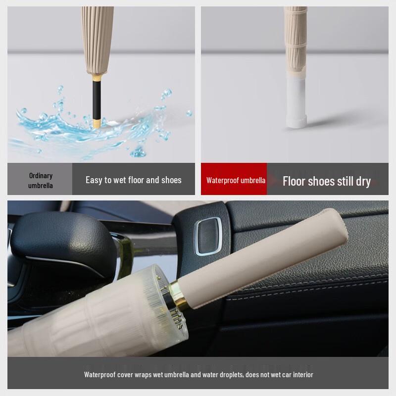 Pulian 24-Bone Long Handle Straight Umbrella