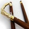Antique Style Victorian Vintage Designer Brass Handle Cane Wooden Walking Stick