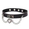 1 Stück Süß Kühl Cosplay Nieten Stern Punk Rock Gothic Damen Halsband Pu Leder Dorn Hip Hop Bondage Choker Schmuck