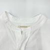 HEUGN SHIRT003 White Rob Cotton Poplin Band Collar Shirt Tops 2 whiteUsed